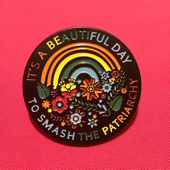 Jewelry - Beautiful Day Enamel Pin